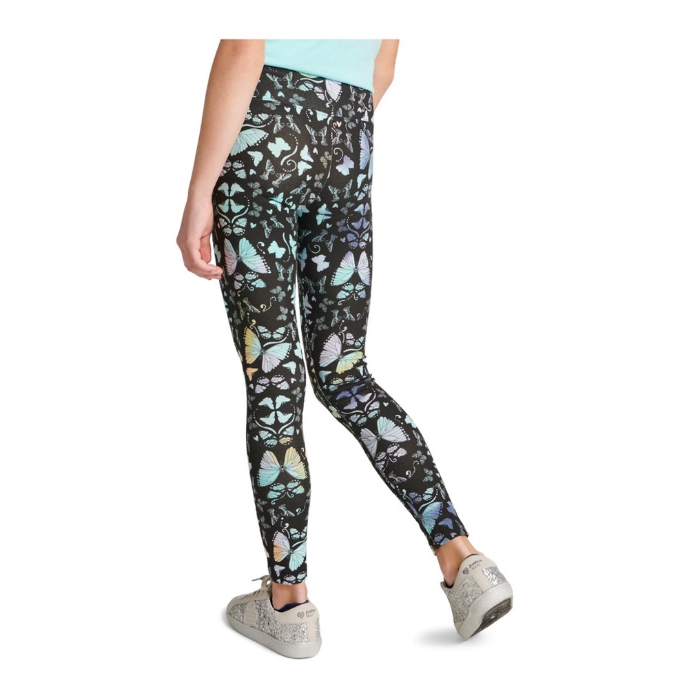 Justice Edf Butterfly Print Legging